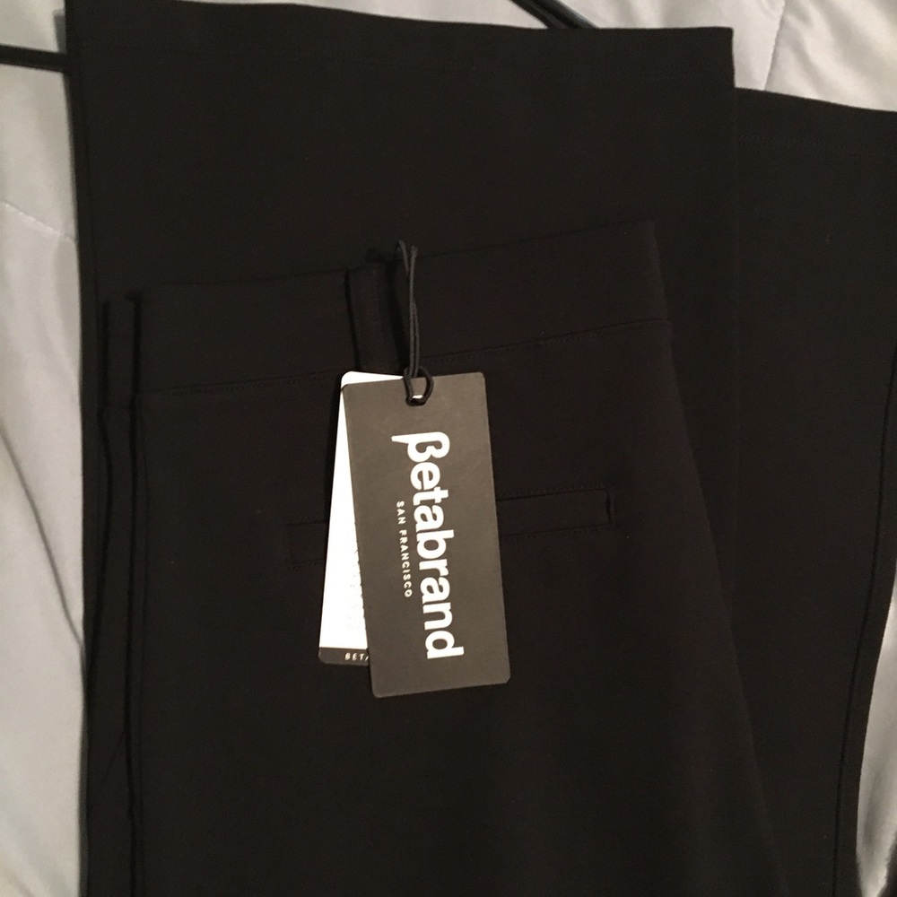Betabrand Black Work Pants